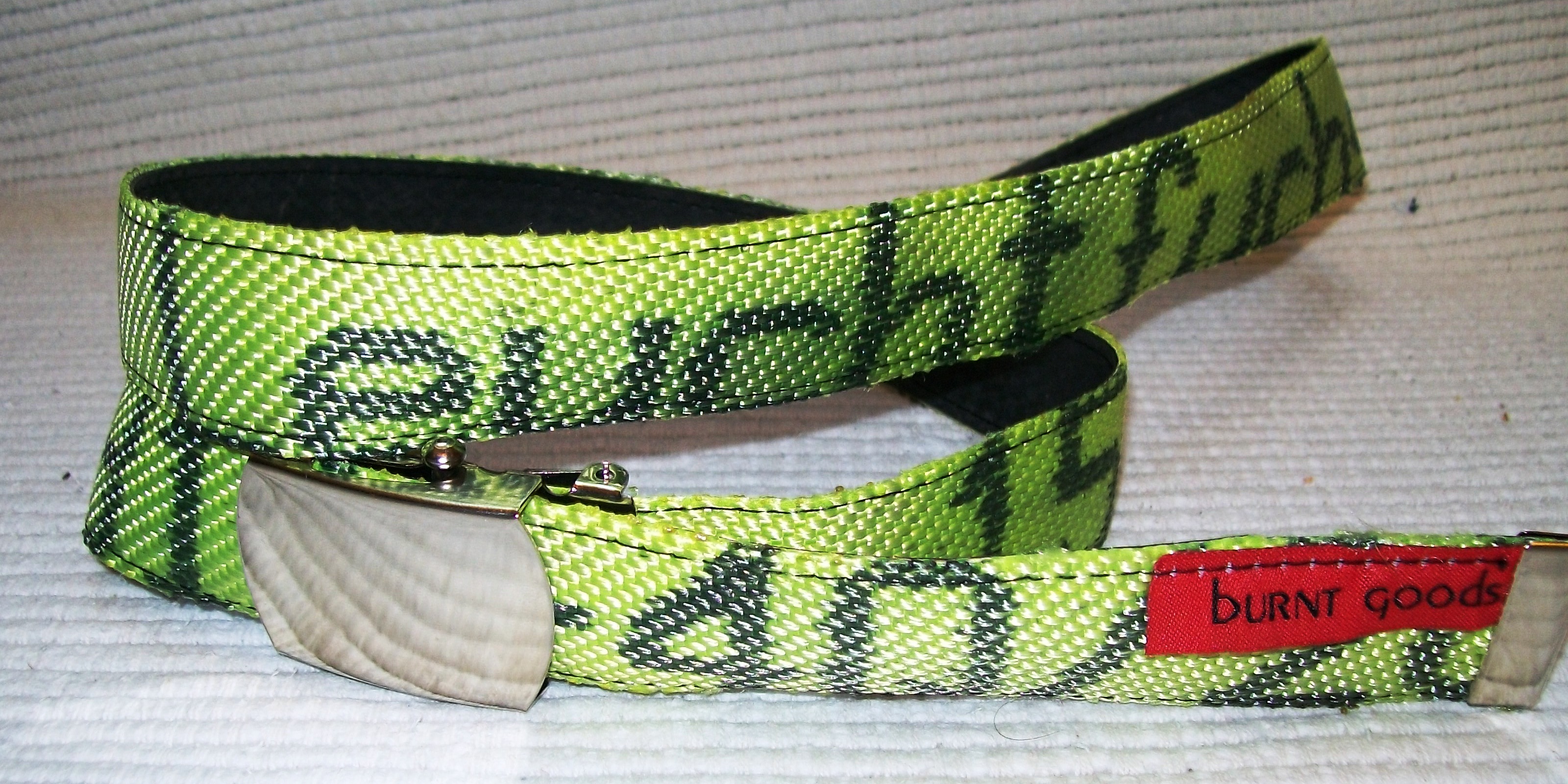3 cm, Schiebeschnalle, used-Style mit Muster